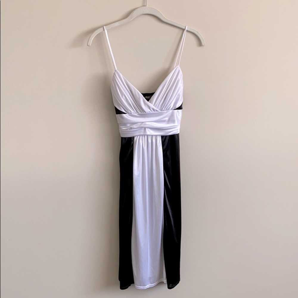 Black and White Dress